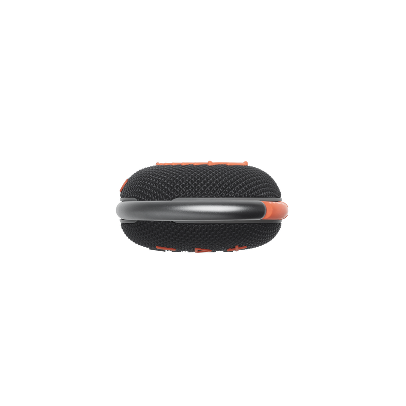 JBL Clip 4 - Black / Orange - Ultra-portable Waterproof Speaker - Top image number null
