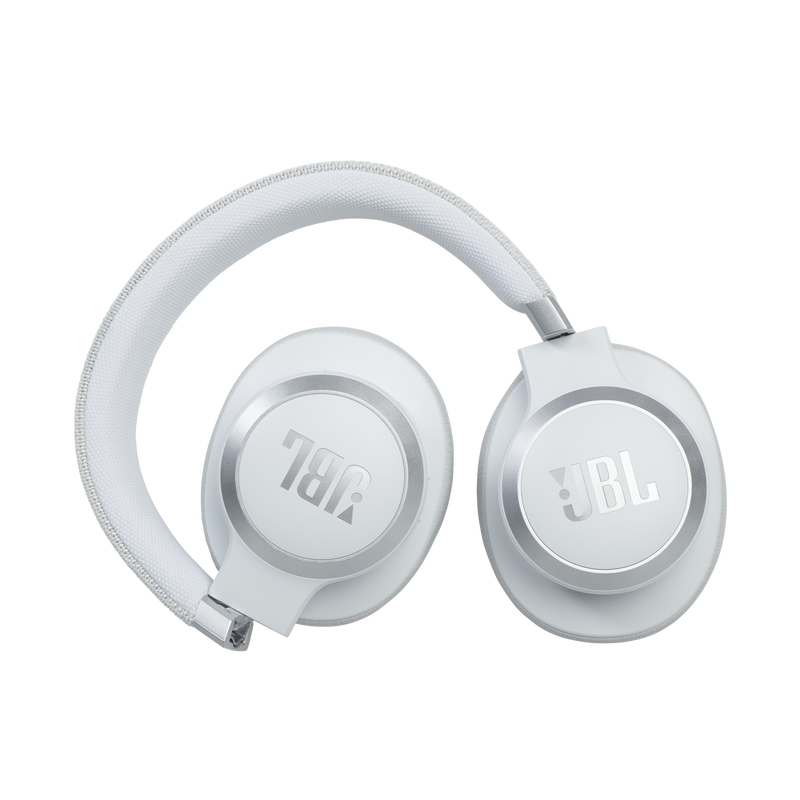JBL Live 660NC - White - Wireless over-ear NC headphones - Detailshot 2 image number null