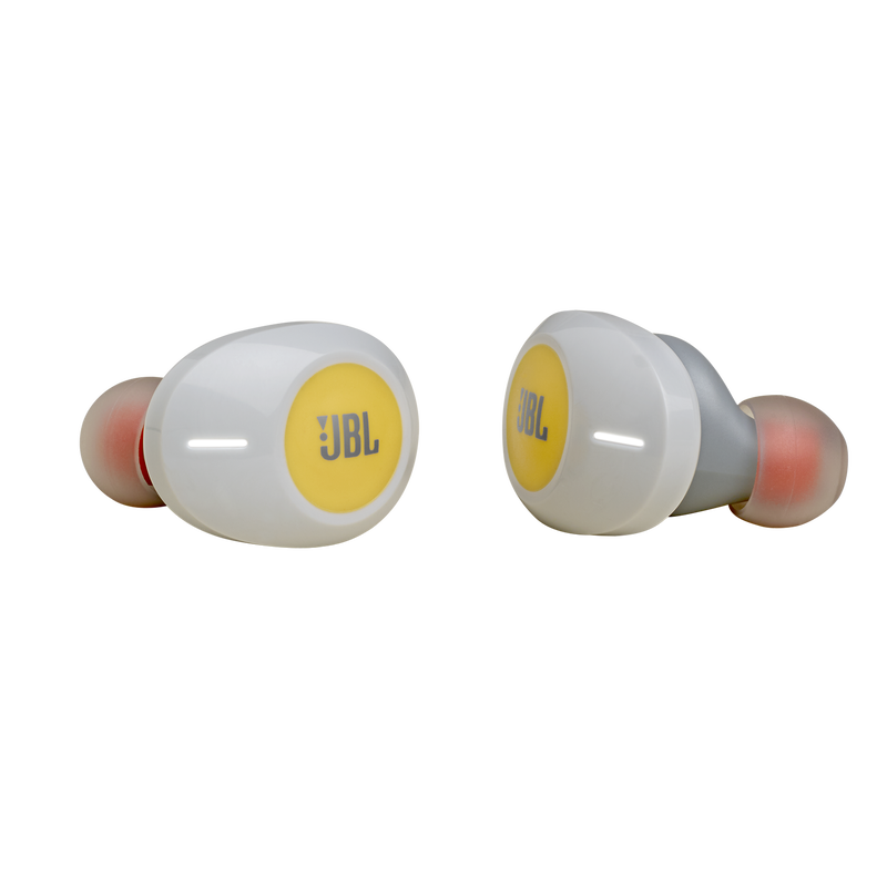 JBL Tune 120TWS - Yellow - True wireless in-ear headphones. - Detailshot 1 image number null