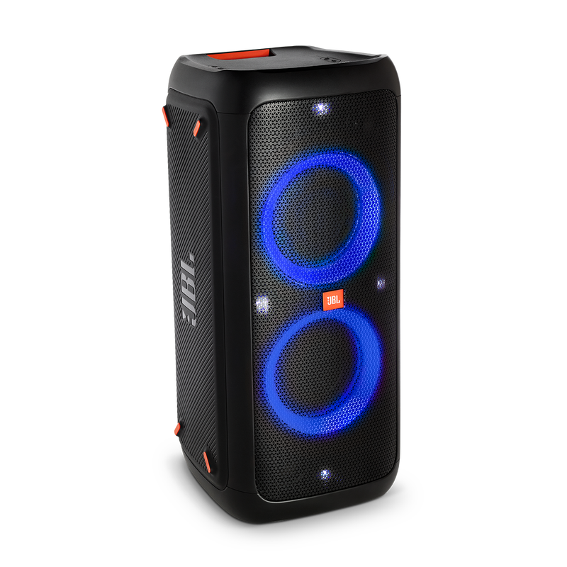 JBL PartyBox 300 - Black - Battery-powered portable Bluetooth party speaker with light effects - Hero image number null