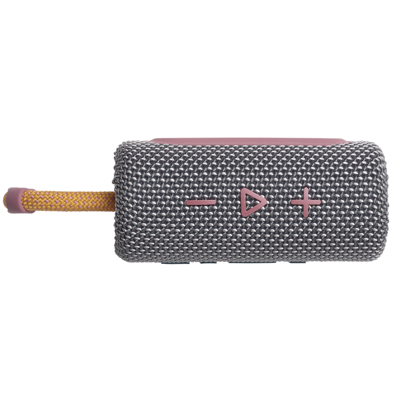 JBL Go 3 - Grey - Portable Waterproof Speaker - Top image number null