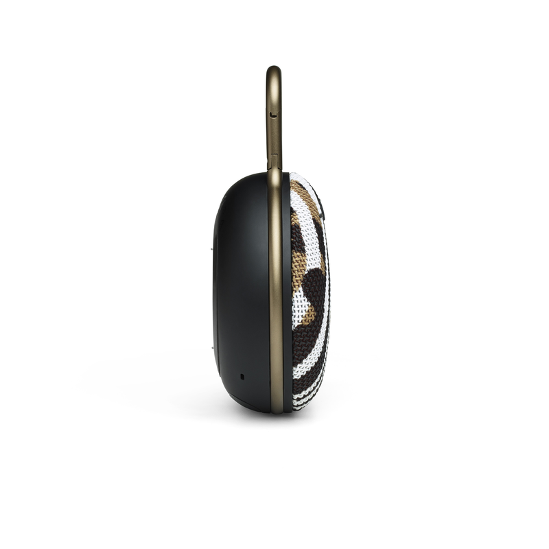 JBL Clip 3 - BlackWhite/Brown Camo - Portable Bluetooth® speaker - Right image number null