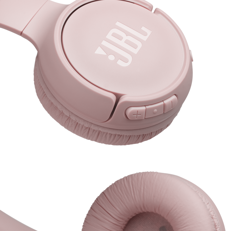 JBL Tune 560BT - Pink - Wireless on-ear headphones - Detailshot 1 image number null