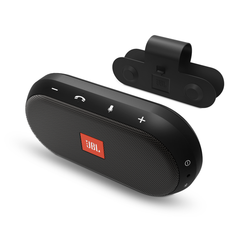 JBL Trip - Black - Visor Mount Portable Bluetooth Hands-free Kit - Detailshot 2 image number null