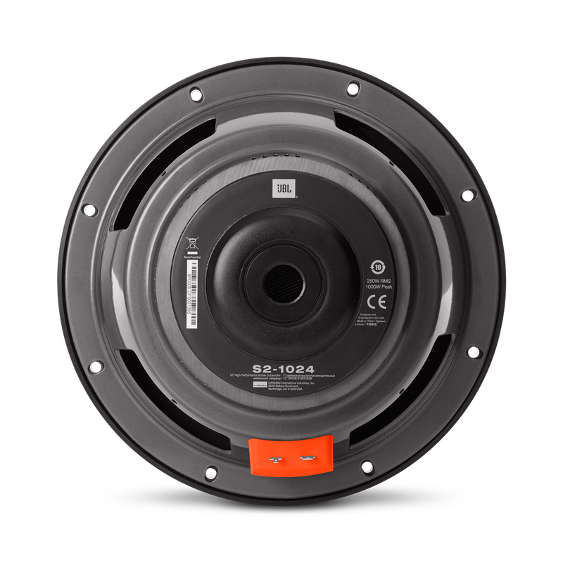 S2-1024 - Black - 10" (250mm)  SSI car audio subwoofer - Detailshot 2 image number null