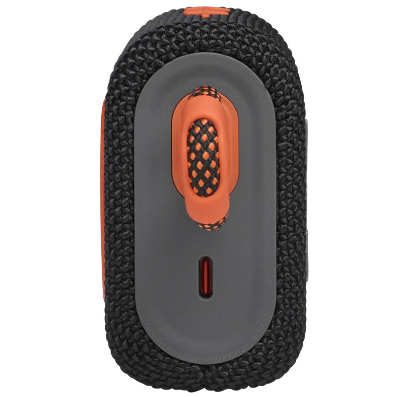 JBL Go 3 - Black / Orange - Portable Waterproof Speaker - Left image number null