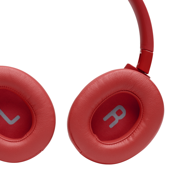 JBL Tune 750BTNC - Coral Orange - Wireless Over-Ear ANC Headphones - Detailshot 4 image number null