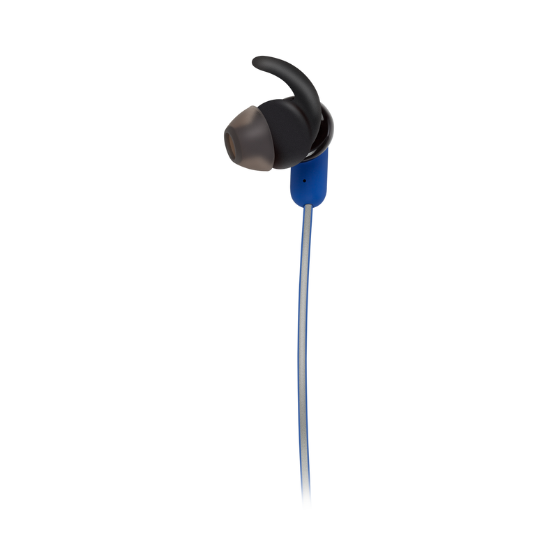 Reflect Aware - Blue - Lightning connector sport earphone with Noise Cancellation and Adaptive Noise Control. - Detailshot 4 image number null