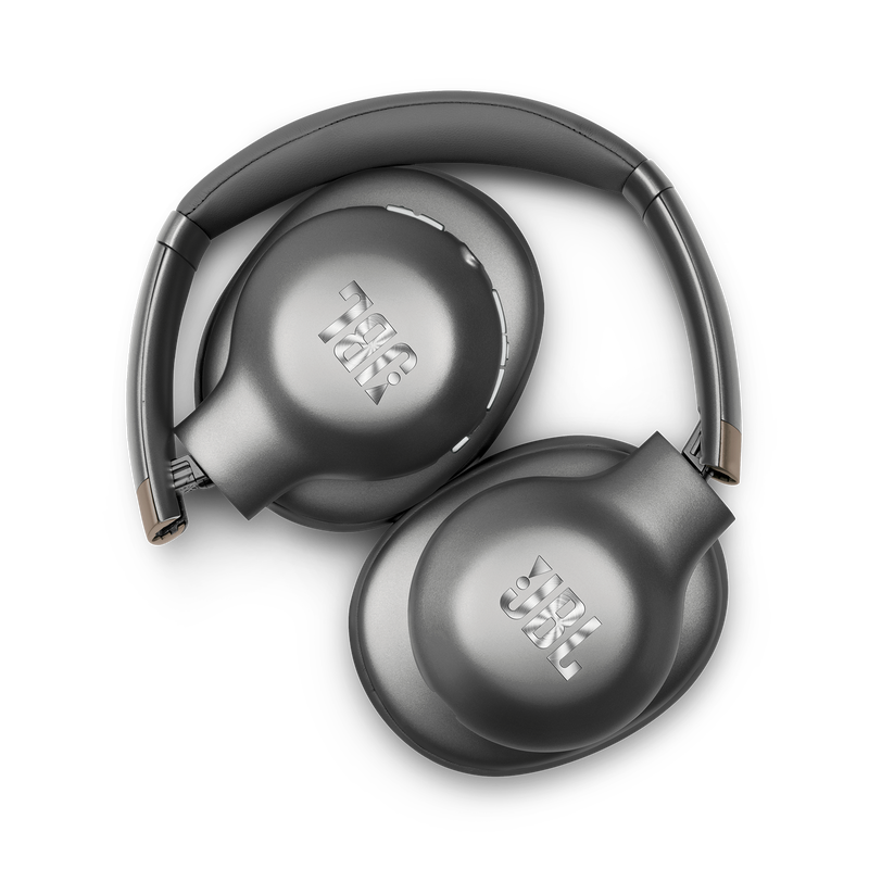 JBL EVEREST™ 710 - Gun Metal - Wireless Over-ear headphones - Detailshot 1 image number null