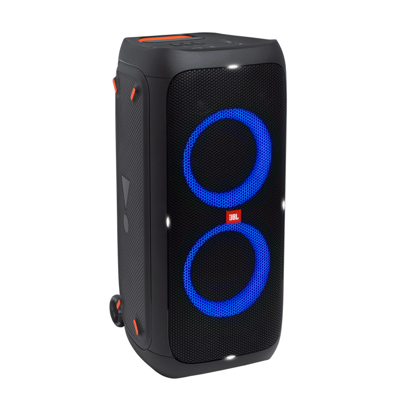 JBL Partybox 310 - Black - Portable party speaker with dazzling lights and powerful JBL Pro Sound - Hero image number null