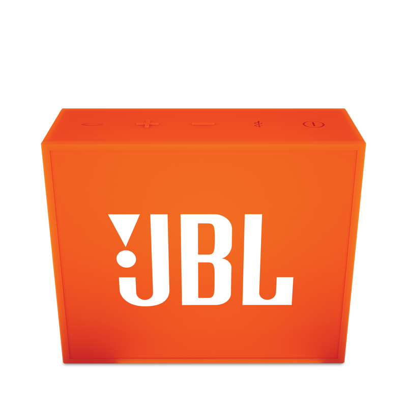 JBL Go - Orange - Full-featured, great-sounding, great-value portable speaker - Front image number null