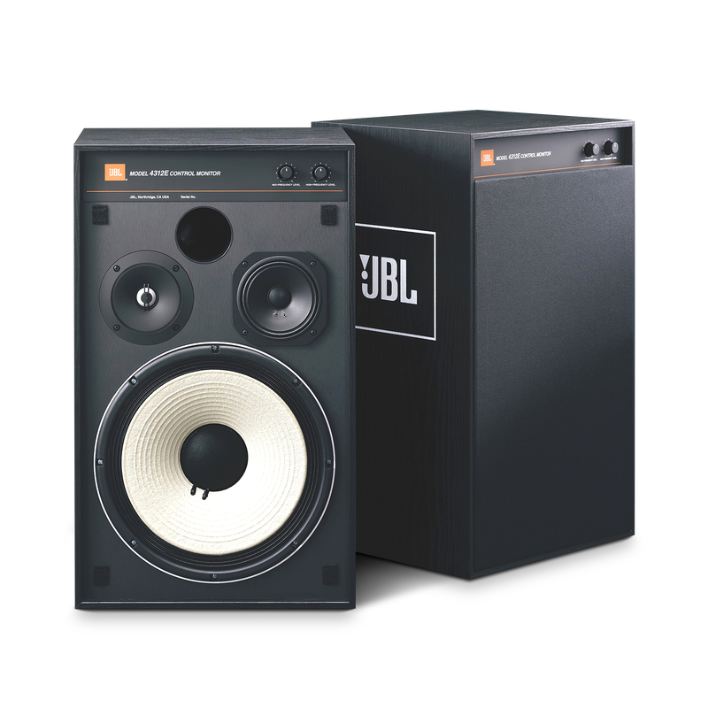 4312E - Black - 3-way 12" (300mm) Bookshelf Loudspeaker - Hero image number null