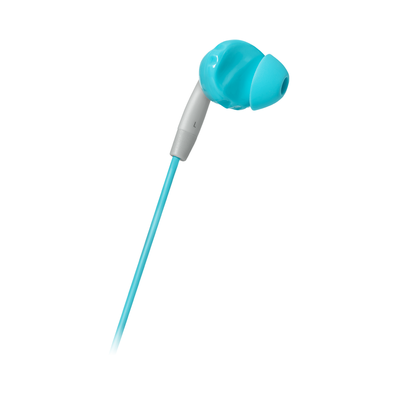 JBL Inspire 500 Women - Teal - In-Ear Wireless Sport Headphones - Detailshot 3 image number null