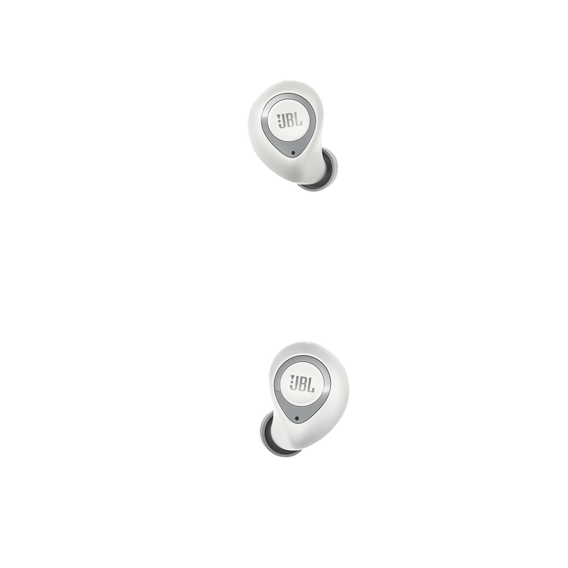 JBL T100TWS - White - True wireless in-ear headphones. - Detailshot 1 image number null