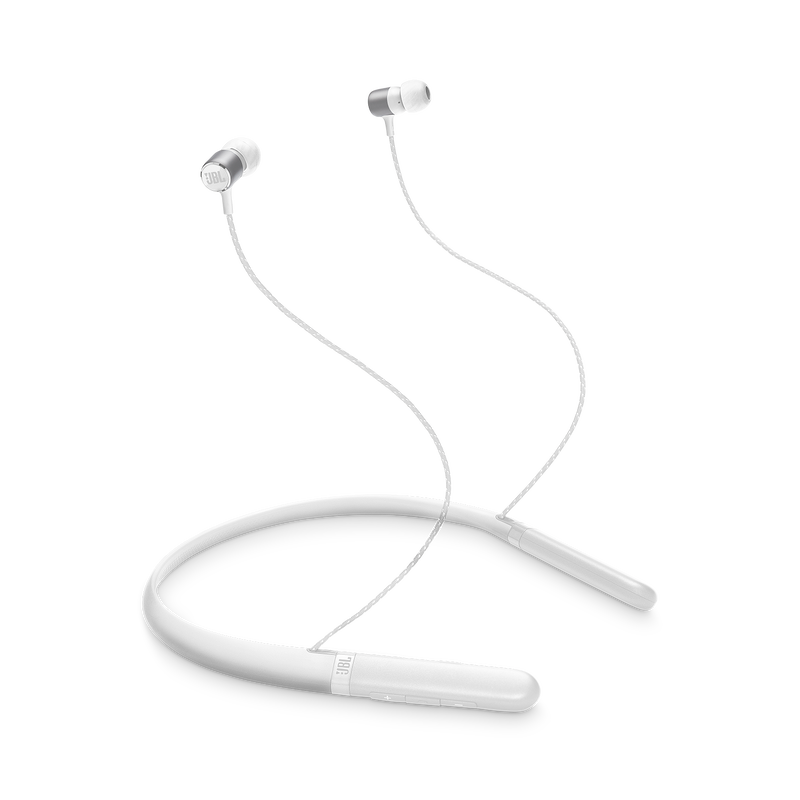 JBL Live 200BT - White - Wireless in-ear neckband headphones - Hero image number null