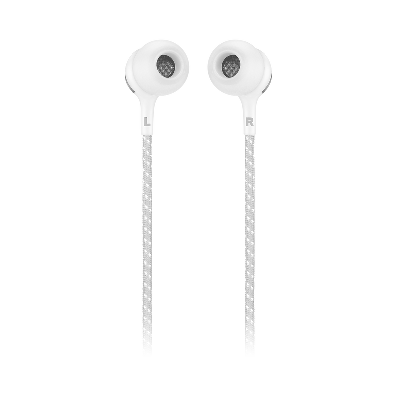 JBL Live 200BT - White - Wireless in-ear neckband headphones - Back image number null