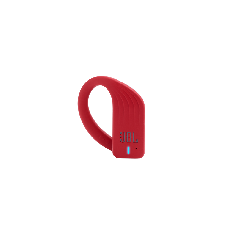 JBL Endurance PEAK - Red - Waterproof True Wireless In-Ear Sport Headphones - Detailshot 2 image number null