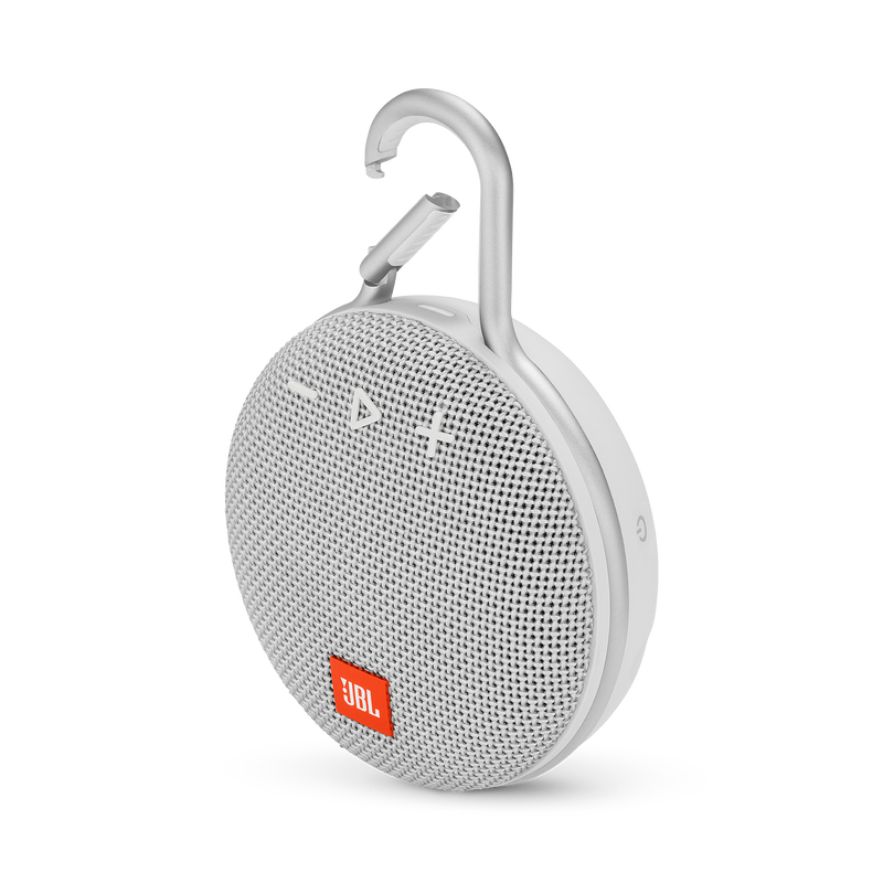 JBL Clip 3 - Steel White - Portable Bluetooth® speaker - Hero image number null
