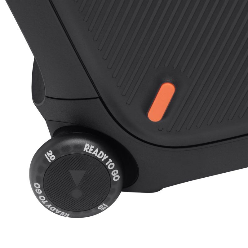 JBL Partybox 310 - Black - Portable party speaker with dazzling lights and powerful JBL Pro Sound - Detailshot 5 image number null