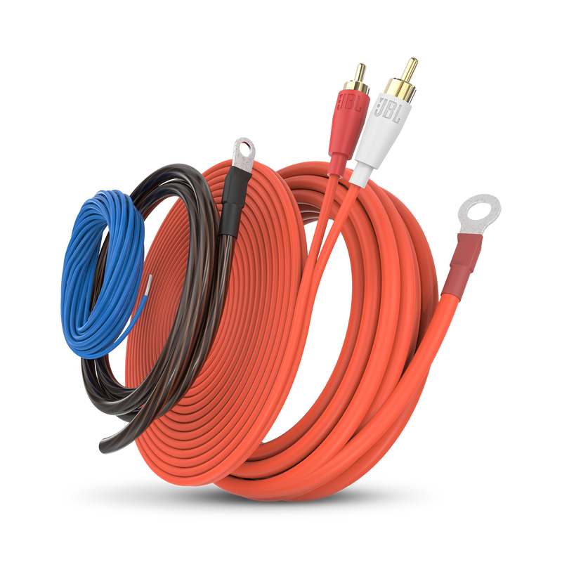 Stage Wiring Kit AK-82CA - Orange - Amplifier wiring kit for amps up to 550 watts - Detailshot 1 image number null