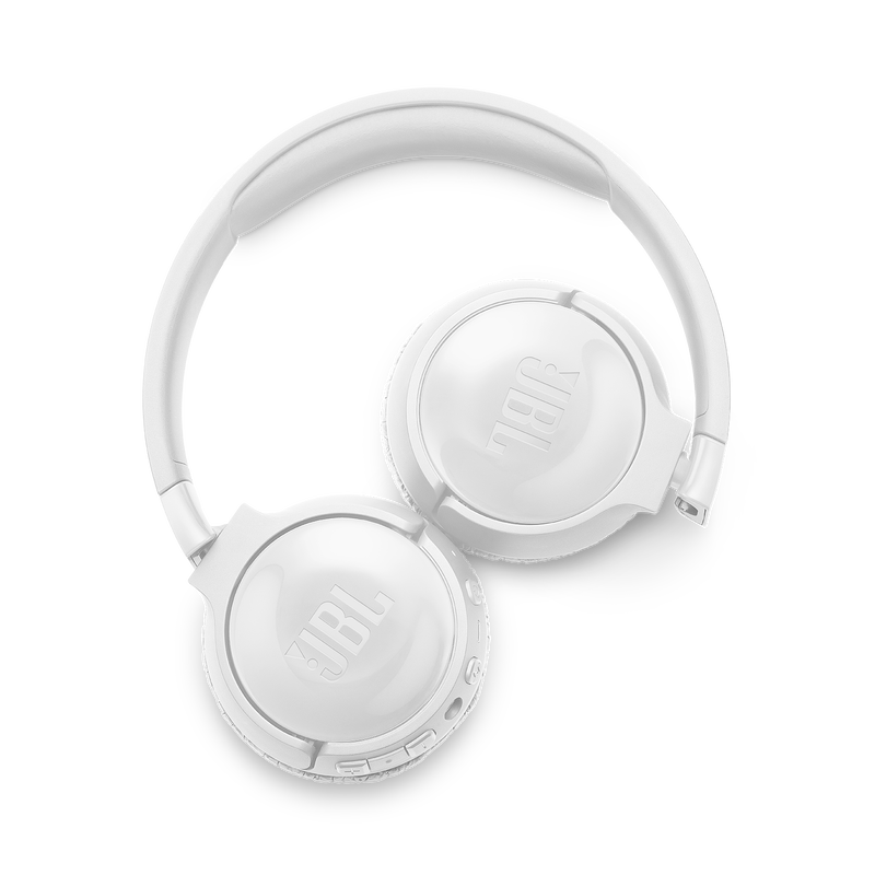 JBL Tune 600BTNC - White - Wireless, on-ear, active noise-cancelling headphones. - Detailshot 4 image number null