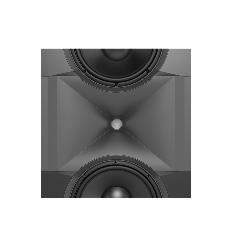 SCL-1 - Black - 2-Way Dual 12-inch (300mm) Custom LCR Loudspeaker - Detailshot 9 image number null