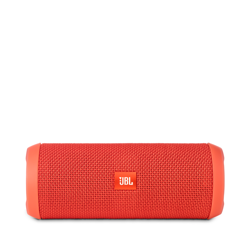 JBL Flip 3 - Orange - Splashproof portable Bluetooth speaker with powerful sound and speakerphone technology - Front image number null