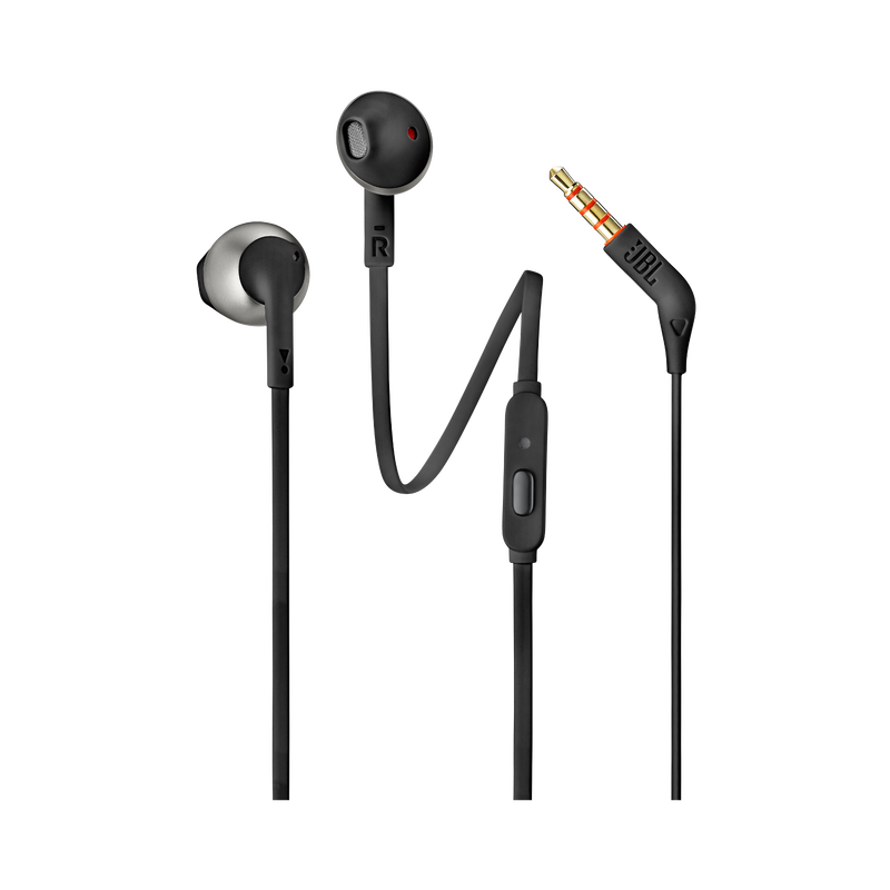 JBL Tune 205 - Black - Earbud headphones - Hero image number null
