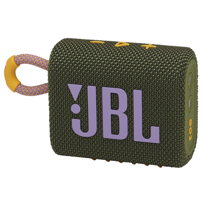JBL Go 3 - Green - Portable Waterproof Speaker - Hero image number null
