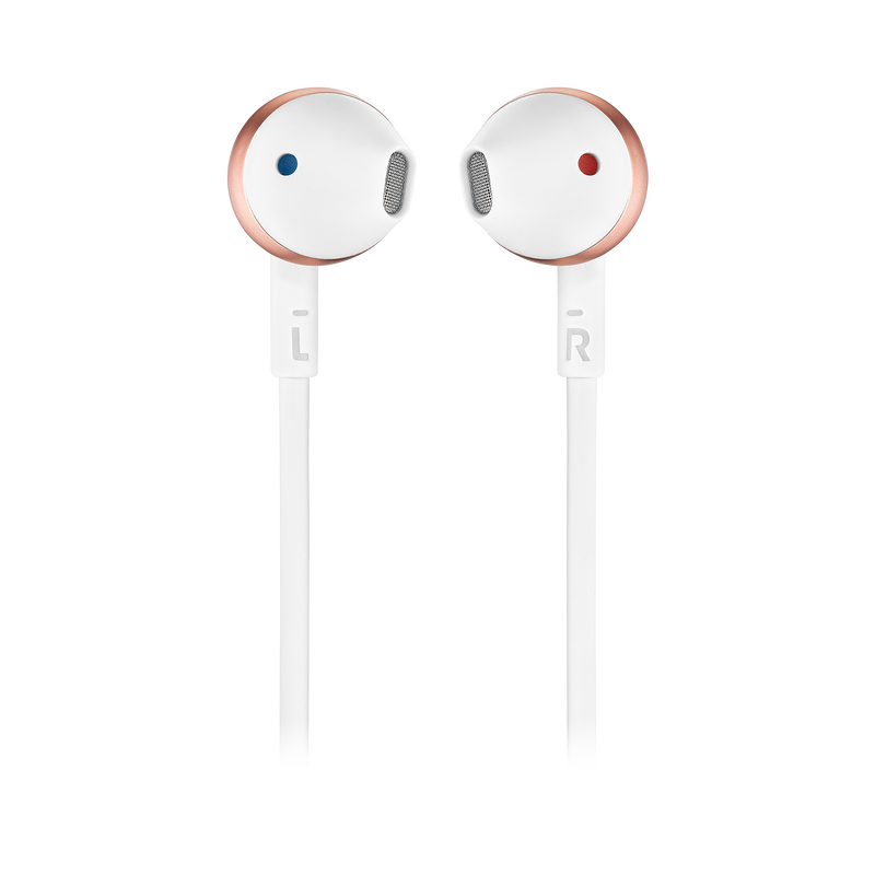 JBL Tune 205BT - Rose Gold - Wireless Earbud headphones - Front image number null