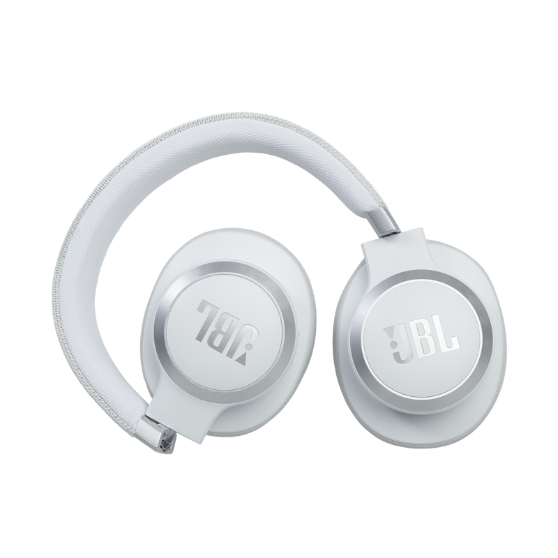 JBL Live 660NC - White - Wireless over-ear NC headphones - Detailshot 2 image number null