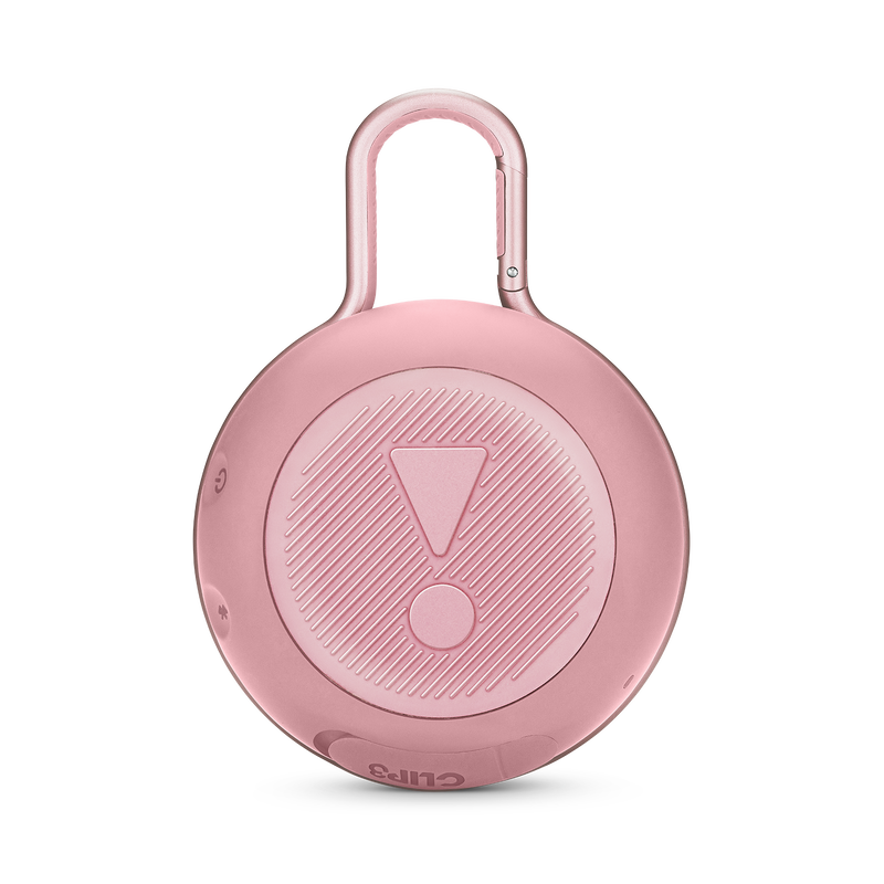 JBL Clip 3 - Dusty Pink - Portable Bluetooth® speaker - Back image number null