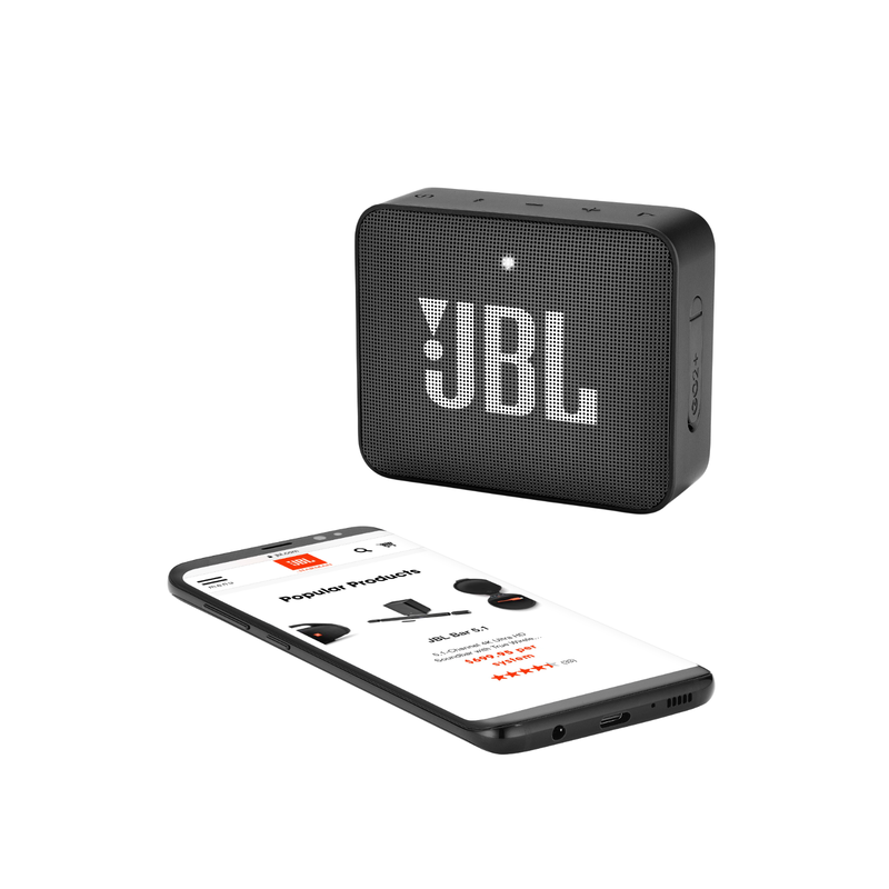 JBL GO2+ - Black - Portable Bluetooth speaker - Detailshot 2 image number null