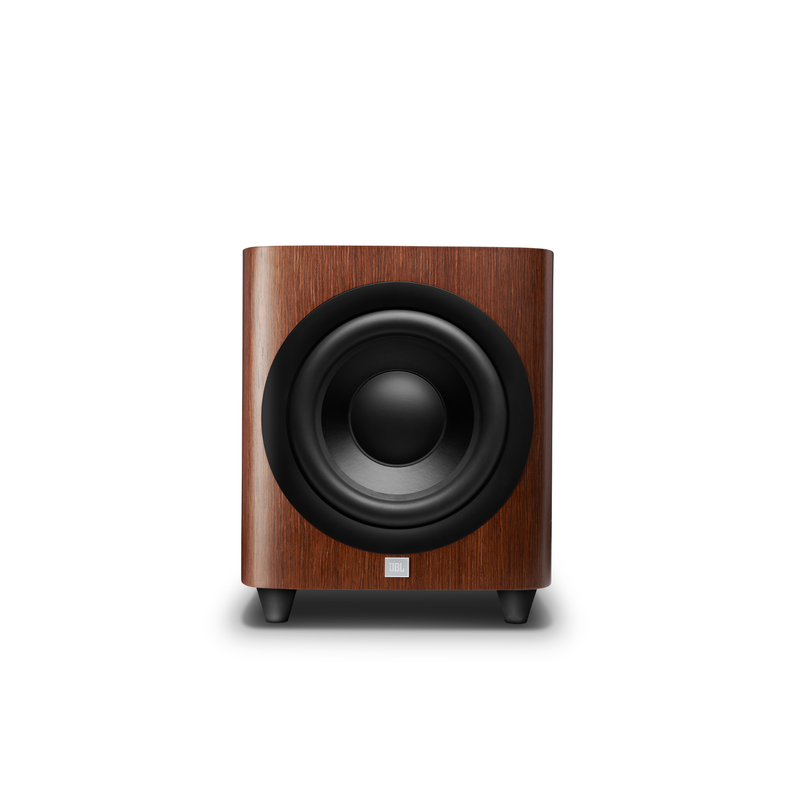 HDI-1200P - Walnut - 12-inch (300mm) 1000W Powered Subwoofer - Hero image number null