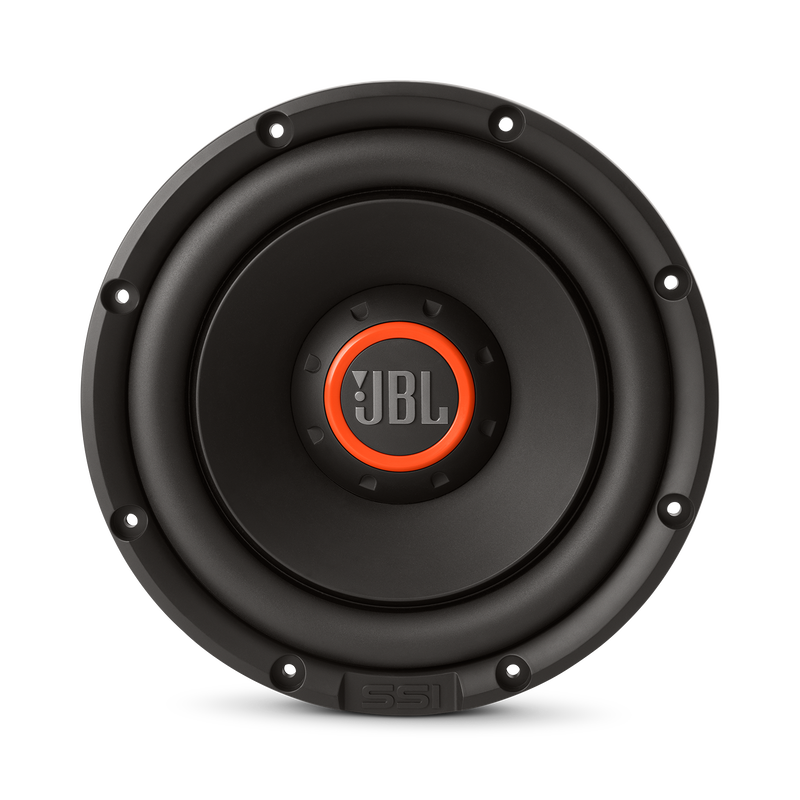 S3-1224 - Black - 12" (300mm) high-performance car audio subwoofer - Front image number null