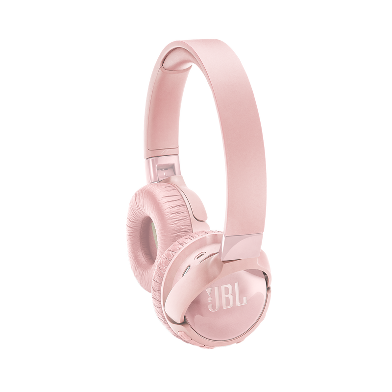JBL Tune 600BTNC - Pink - Wireless, on-ear, active noise-cancelling headphones. - Detailshot 1 image number null