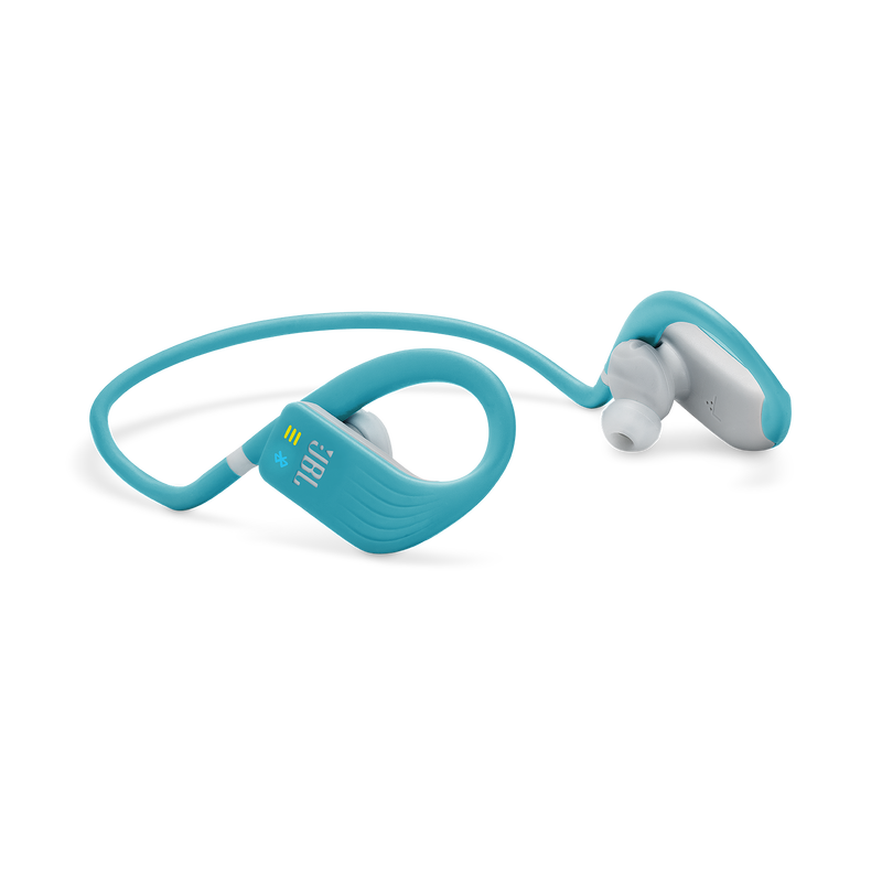 JBL Endurance DIVE - Teal - Waterproof Wireless In-Ear Sport Headphones with MP3 Player - Detailshot 4 image number null