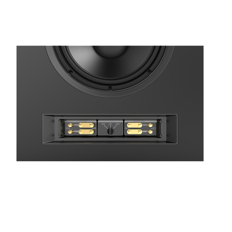 SCL-1 - Black - 2-Way Dual 12-inch (300mm) Custom LCR Loudspeaker - Detailshot 4 image number null