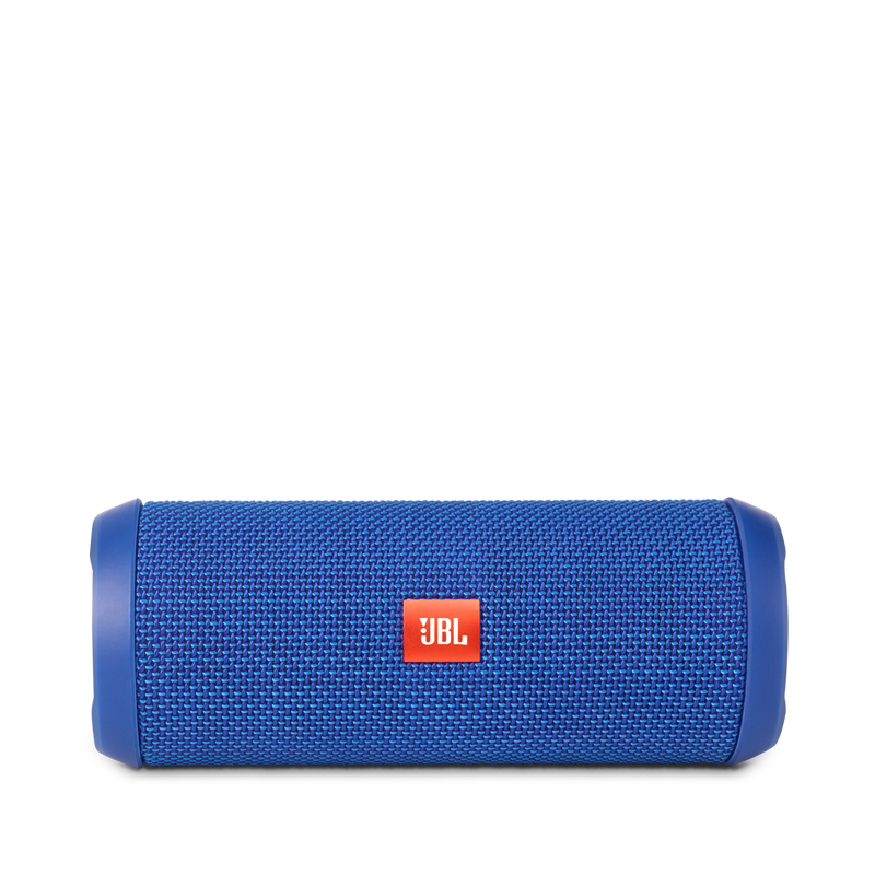 JBL Flip 3 - Blue - Splashproof portable Bluetooth speaker with powerful sound and speakerphone technology - Front image number null