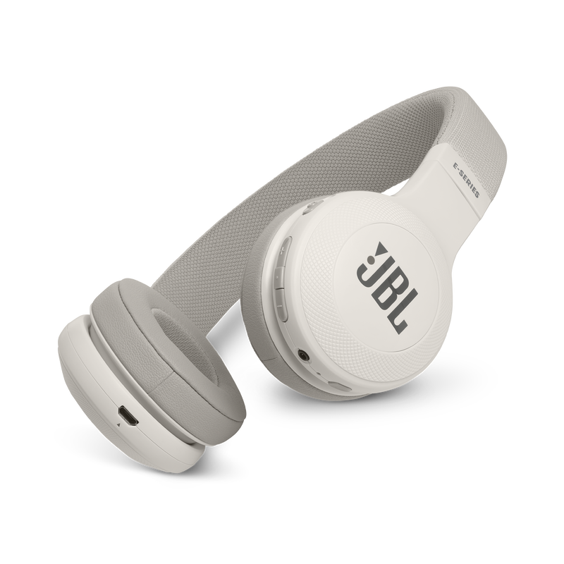 JBL E45BT - White - Wireless on-ear headphones - Hero image number null