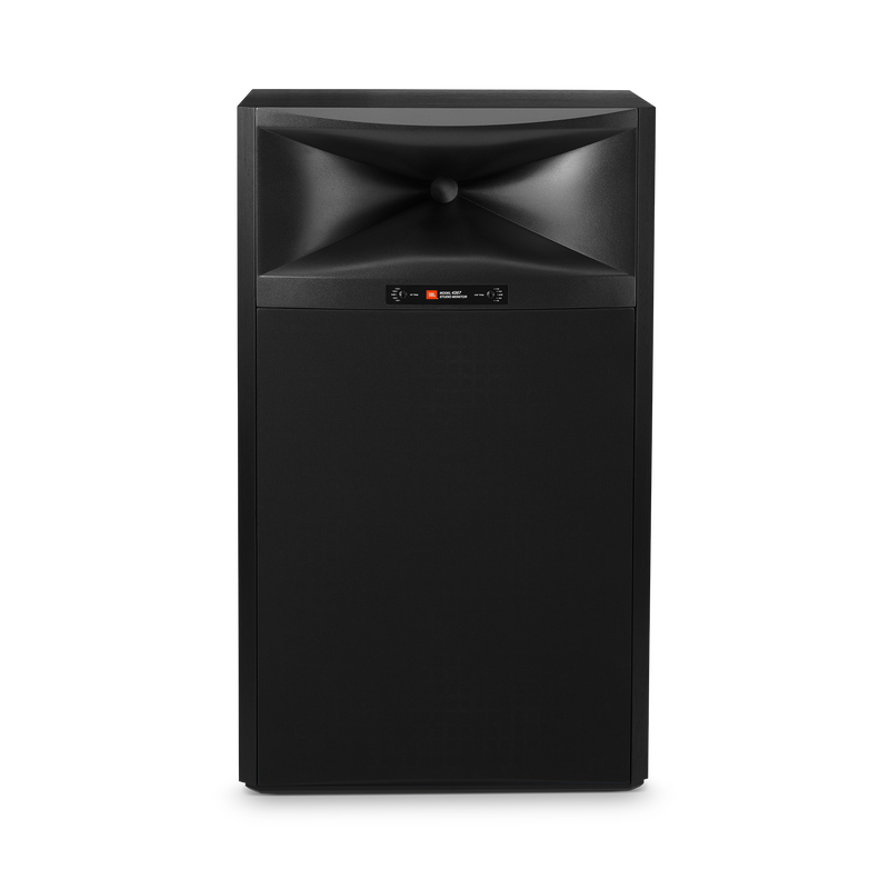 JBL 4367 - Black - 15" (380mm) 2-way Floorstanding Studio Monitor Loudspeaker - Front image number null