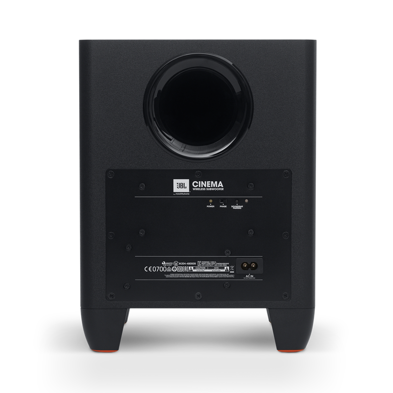 Cinema SB250 - Black - Wireless Bluetooth Home Speaker System - Back image number null