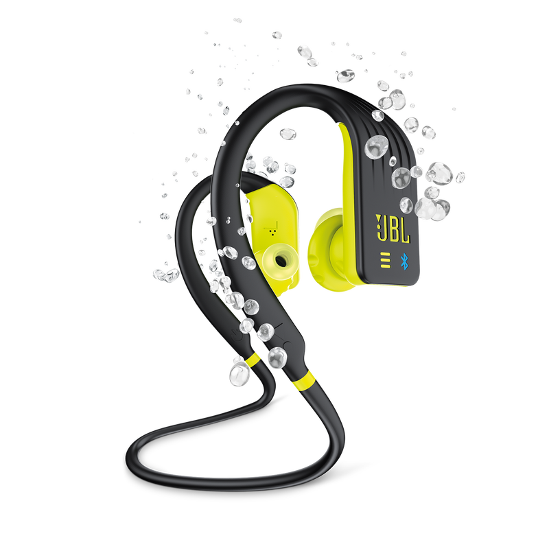 JBL Endurance DIVE - Yellow - Waterproof Wireless In-Ear Sport Headphones with MP3 Player - Hero image number null