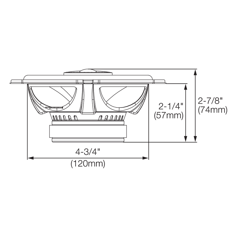 GX502 - Black - 5-1/4" coaxial car audio loudspeaker, 135W - Detailshot 1 image number null