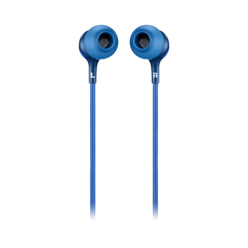 JBL Live 100 - Blue - In-ear headphones - Back image number null