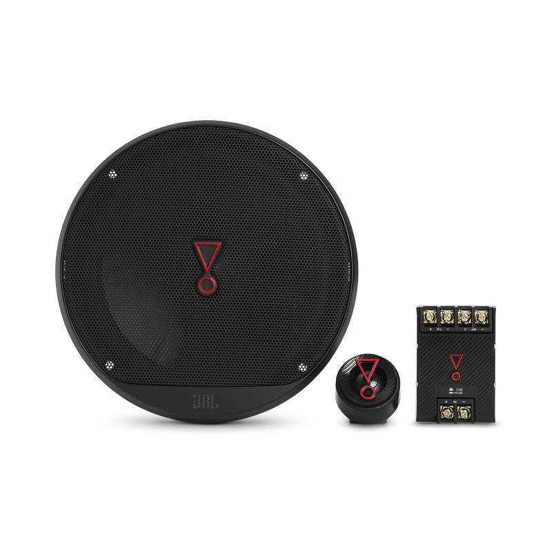 Stage3 607C - Black - 6-1/2" (165mm) 2-Way component system car speaker - Front image number null