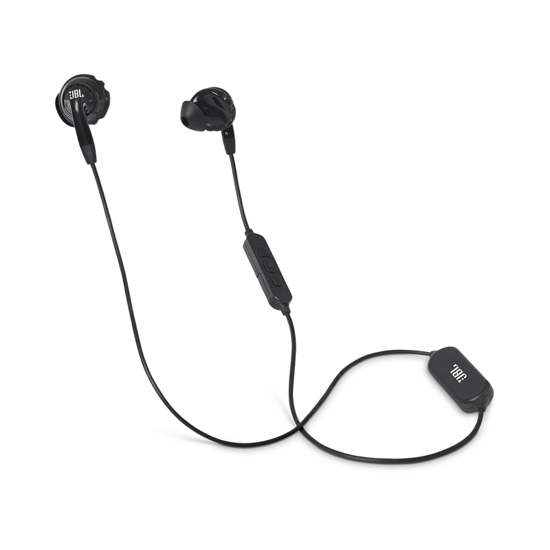 JBL Inspire 500 - Black - In-Ear Wireless Sport Headphones - Hero image number null