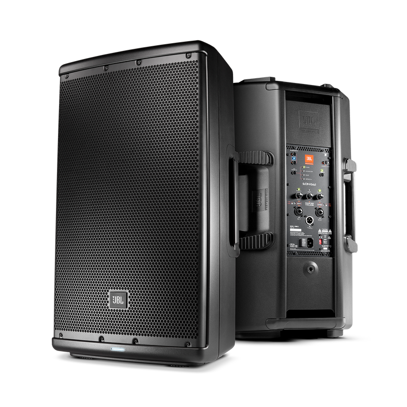 JBL EON612 - Black - 12" (30.48 cm) Two-Way Multipurpose Self-Powered Sound Reinforcement - Hero image number null