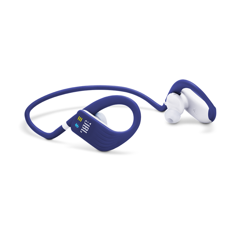 JBL Endurance DIVE - Blue - Waterproof Wireless In-Ear Sport Headphones with MP3 Player - Detailshot 4 image number null