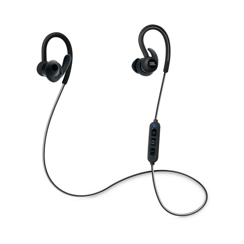 Reflect Contour - Black - Secure fit wireless sport headphones - Hero image number null